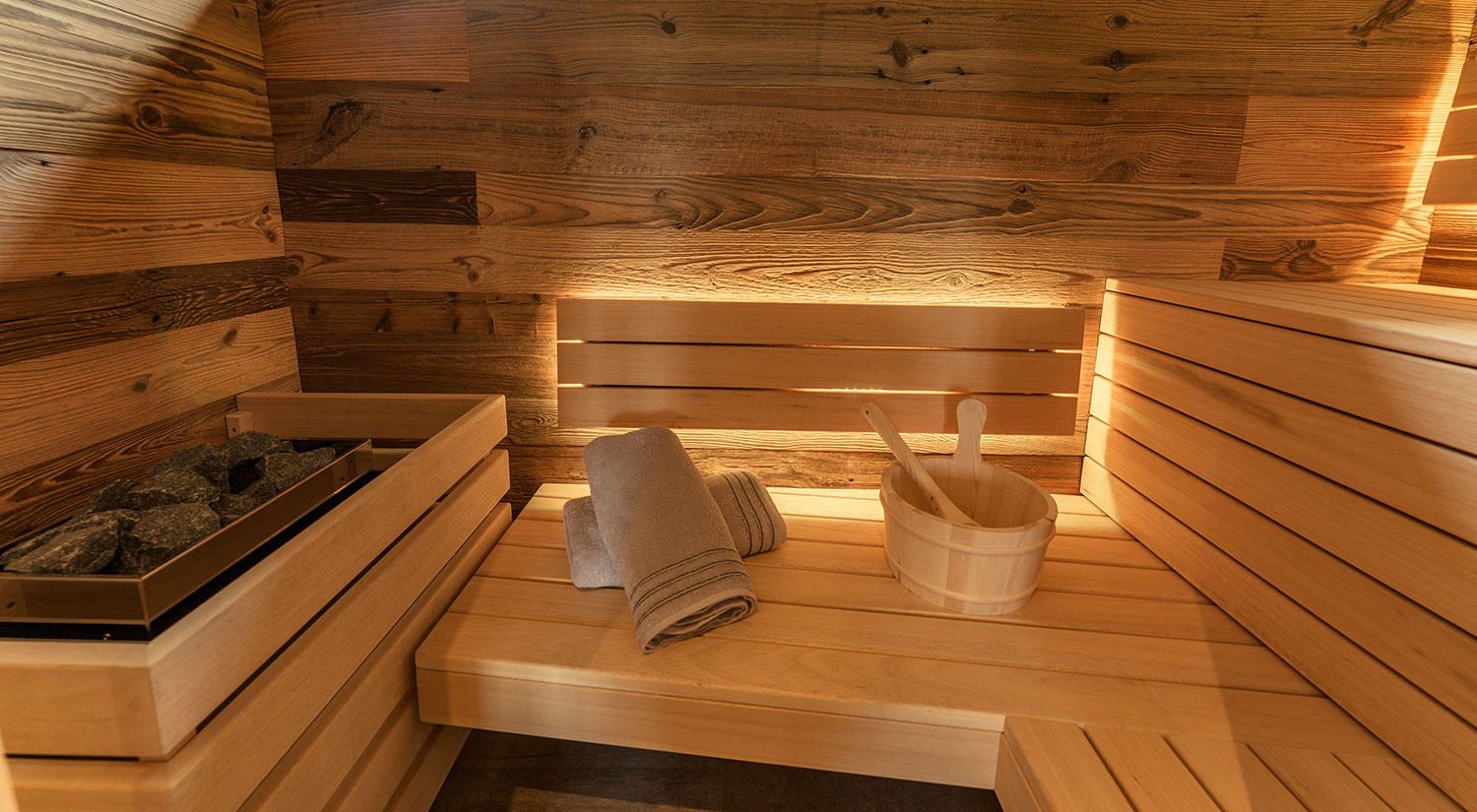 own sauna directly in the apartment